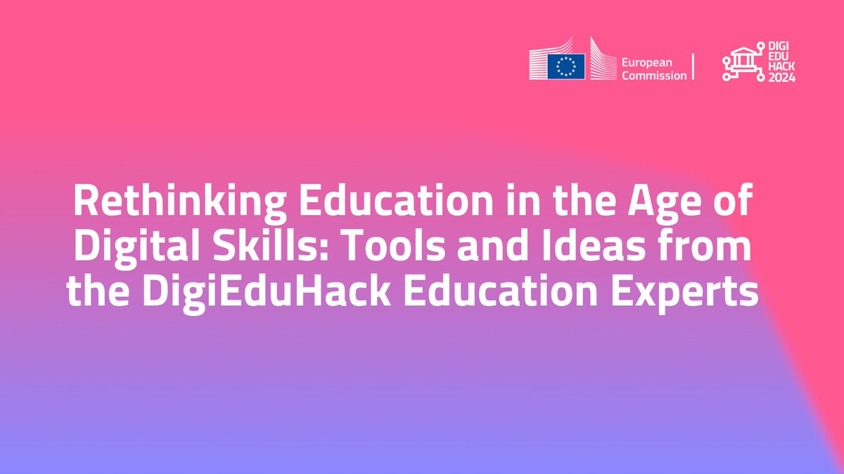DigiEduHack's tweet image. 💡💡 How can digital learning be more inclusive &amp;amp; meaningful?

From AI literacy to well-being apps for teachers, the latest DigiEduHack Governance Bodies meeting shared tools &amp;amp; ideas to rethink education.

📖 Read more: digieduhack.com/news/rethinkin…