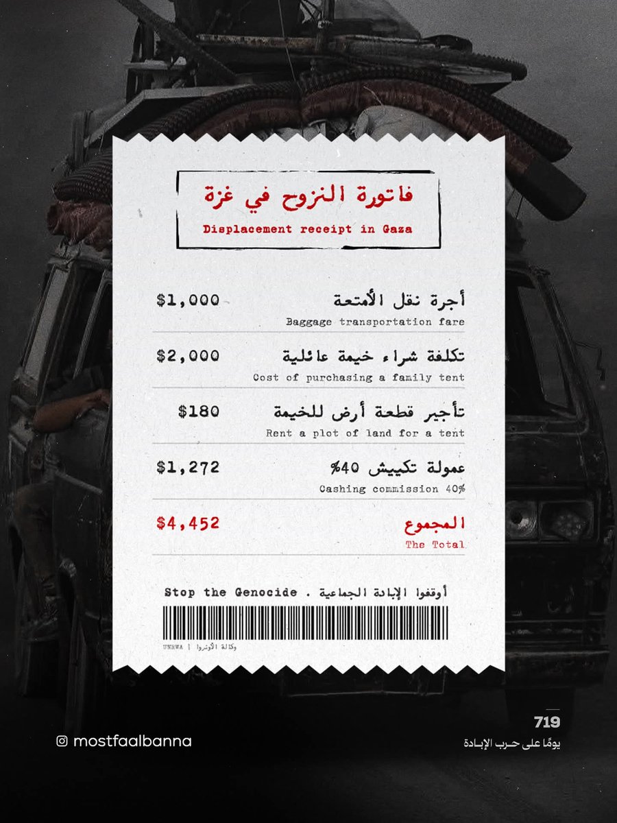 Moin_Awad's tweet image. نزوح مكلفٌ ماديًا ونفسيًا..
إن وجدنا من يدفع هذه الفاتورة، فمن يدفع فاتورة الحزن!؟