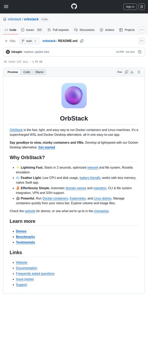 tom_doerr's tweet image. Run Docker containers and Linux VMs with low resource use and fast startup