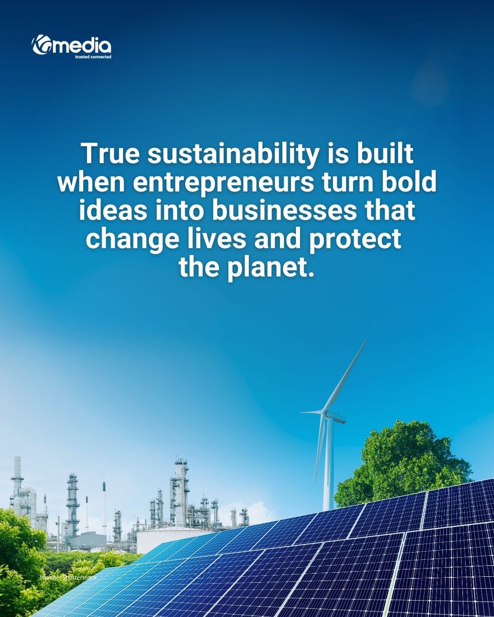 Entrepreneurs are shaping a future where success is measured not only by profit, but by the positive change it brings. 

Through bold ideas and purposeful action, they prove that sustainability can scale and last. ✨

#Entrepreneur #Sustainability #TrustedConnected