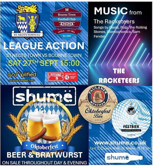 St Neots Town F.C. Official tweet media