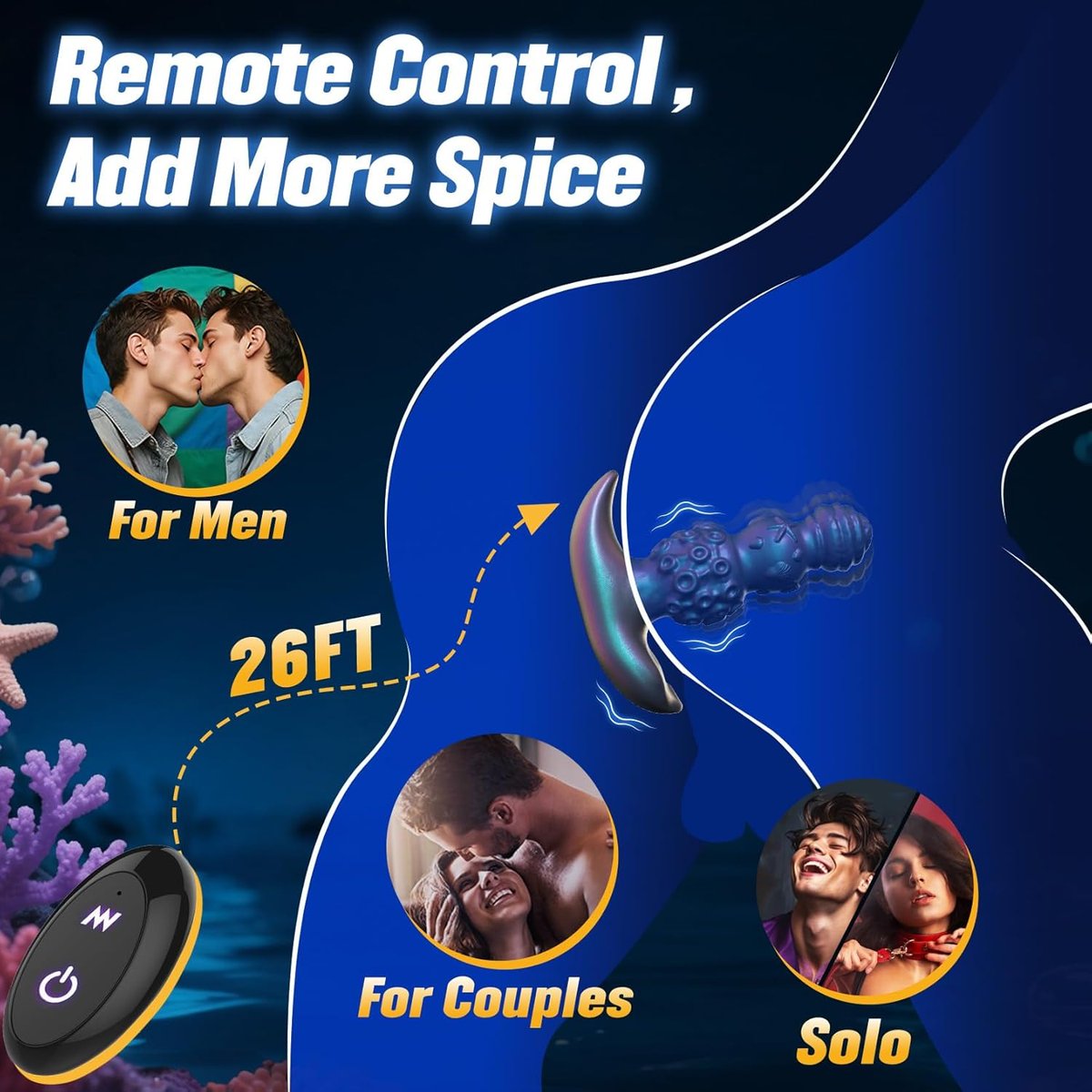 New Arrival!! 🆙🆙🆙
Ocean-Inspired Vibrating Prostate Massager
50% OFF NOW &lt;59V2ZCKA&gt;
$21.99 ⏩ $10.99
What are you waiting for 🔗 amzn.to/42EfjEz