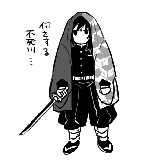 口より先に手が出る🍃と半々羽織妖怪🌊