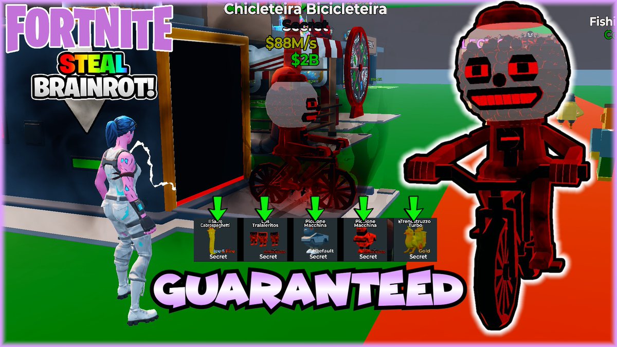 New Vid/ Got one of the High Tier Secret Brainrot  
youtu.be/bTVK6U8Hw-0