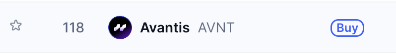 $AVNT is ranked 118

I believe in time it will be in the top 10

No one even knows about it

We early...