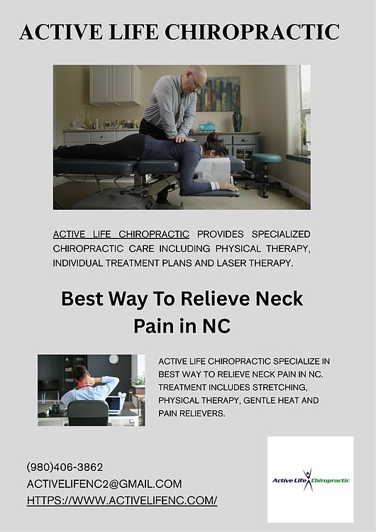 Active Life Chiropractic (@activelifenc0) / Posts / X