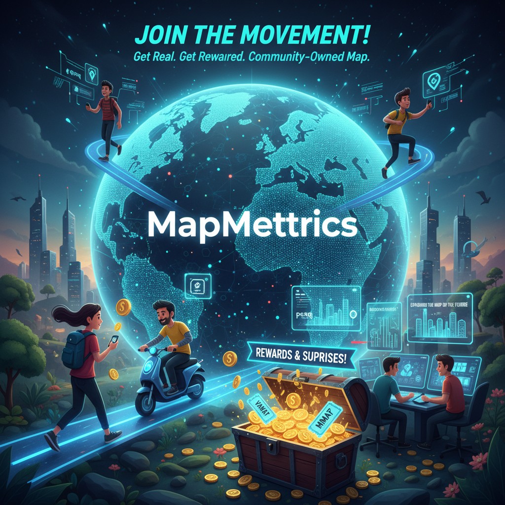 vertuoz777's tweet image. Be part of MapMetrics! Map your world, report live traffic, and earn VAULT tokens while planting real trees. A community-owned map awaits your input! 🌱🚦🌏
Join now: mapmetrics.xyz #MapMetrics #CommunityMapping #EcoTech