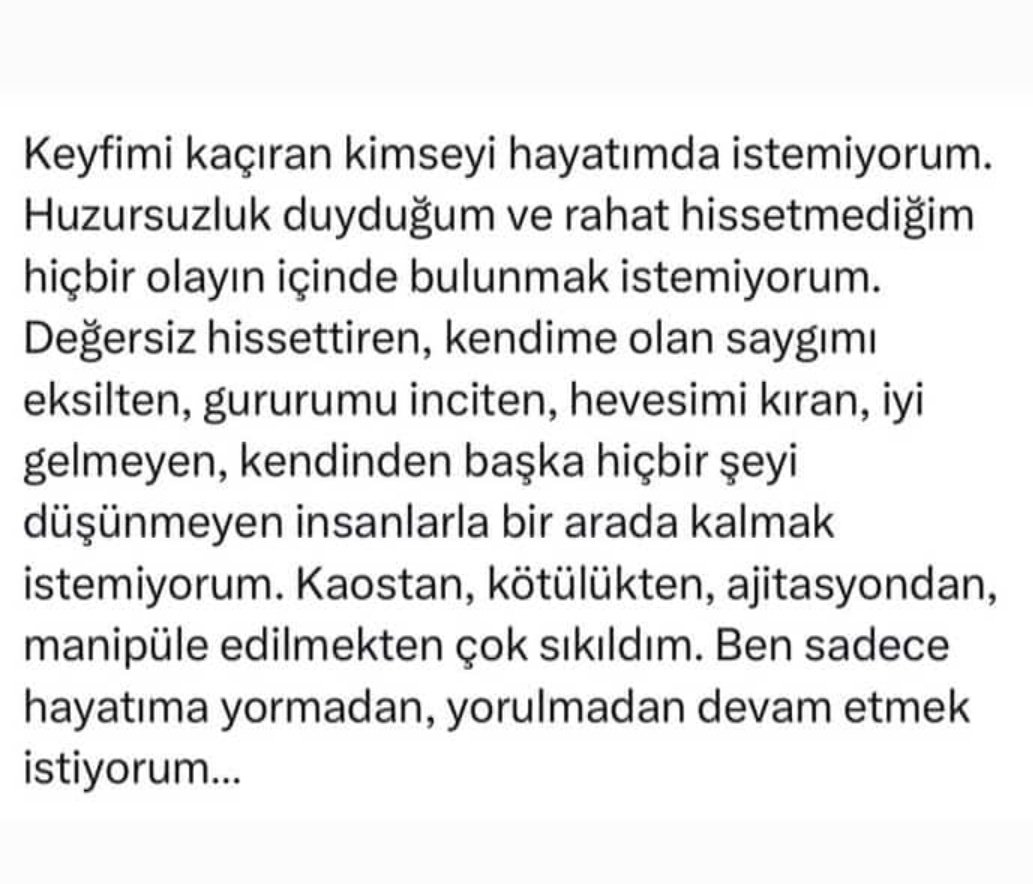 Sadece iyi şeylere müsaitim...