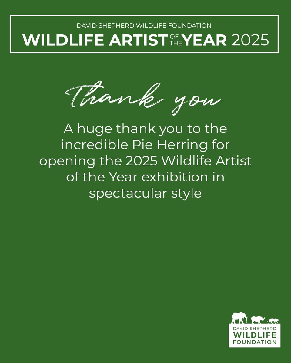 David Shepherd Wildlife Foundation tweet media