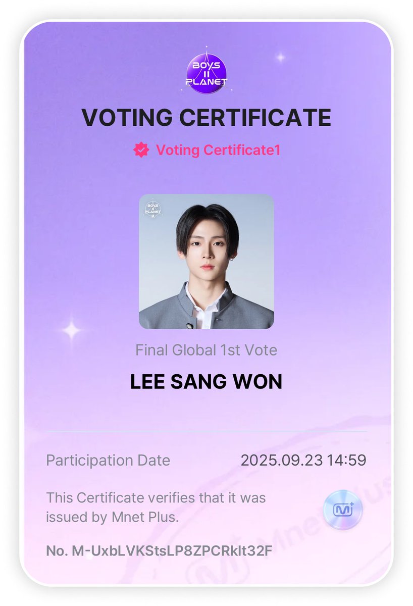 Pls vote sangwon #BOYS2PLANET #FinalGlobal1stVote #MnetPlus