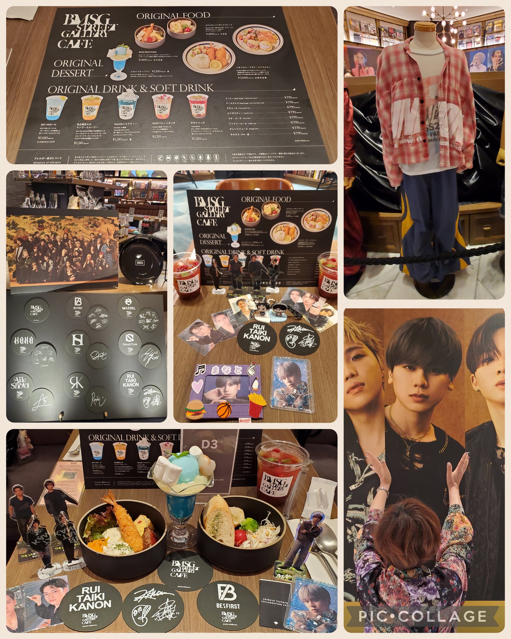 BMSG　コラボカフェ　HANA　ハナ　コースター　サイン入り BMSGコラボカフェ HANA サイン入りコースター Chiha 🦁BMSG♥ on X