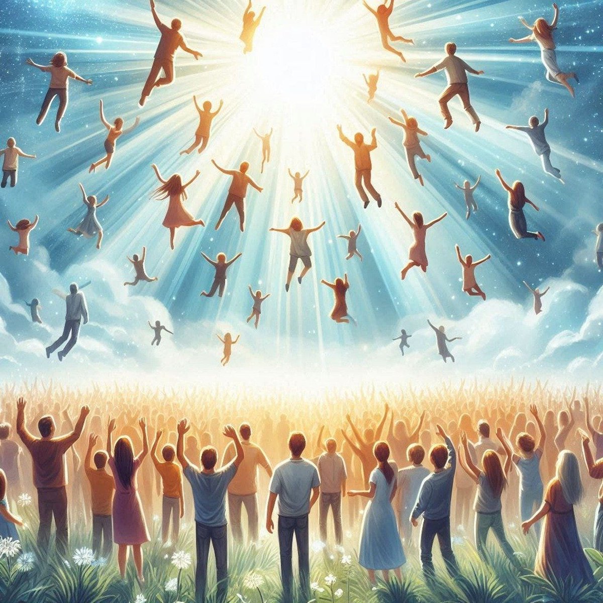 Happy Rapture Day! Today, you will be floating in the clouds and meet the Lord in the air! So before you take off, please entrust all your earthly savings and possessions to my care as they will be of no use when you are in the clouds! Enjoy your flight!