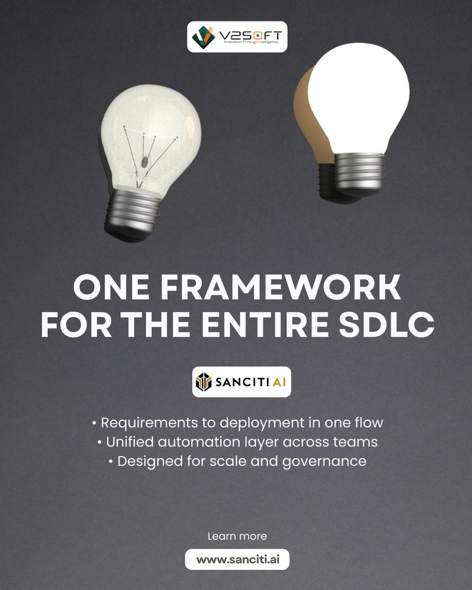 v2soft's tweet image. Modernize legacy systems without costly rewrites.
#SancitiAI enables automated refactoring, boosts performance, and strengthens security—while keeping your core business logic intact.
👉 sanciti.ai
#LegacyModernization #AIautomation   #EnterpriseSolutions