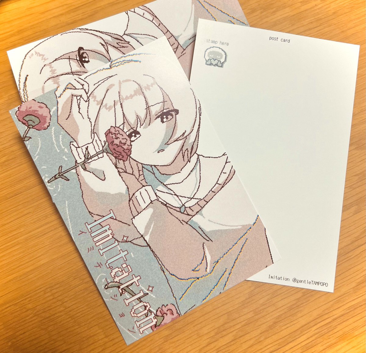 #TGS2025 #東京ゲームショウ2025 
試遊してアンケートを答えてくださった方にノベルティとしてポストカードも配布する予定です！
お待ちしております😊