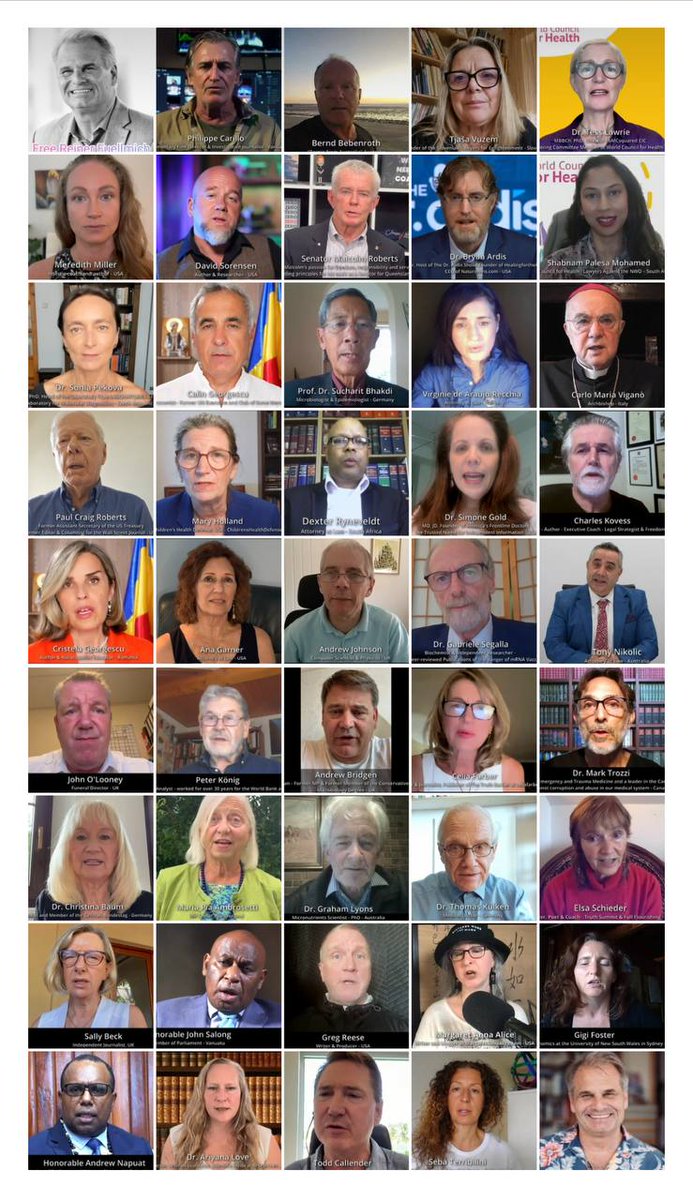 <a href="/RFProzess/">Reiner Fuellmich Prozess</a> These VIP People from around the world 🌍 have joined forces to send us and #ReinerFuellmich these magnificent messages.
Producer Philippe Carillo 🇨🇵 &amp; Seba Terribilini 🇨🇭
🎬🇬🇧💠youtu.be/KAX_gcl-X6Q?si…
#freeReinerFuellmich
#SebaTerribilini #PhilippeCarillo
x.com/FreeFuellmich/…