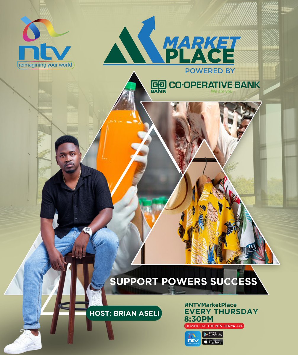 The countdown begins....

Kenya’s business landscape is evolving — from vibrant start-ups to fast-growing SMEs and entrepreneurs, everyone is looking for insights, connections, and opportunities to thrive. 

Introducing #NTVMarketPlace, the show that celebrates real stories za
