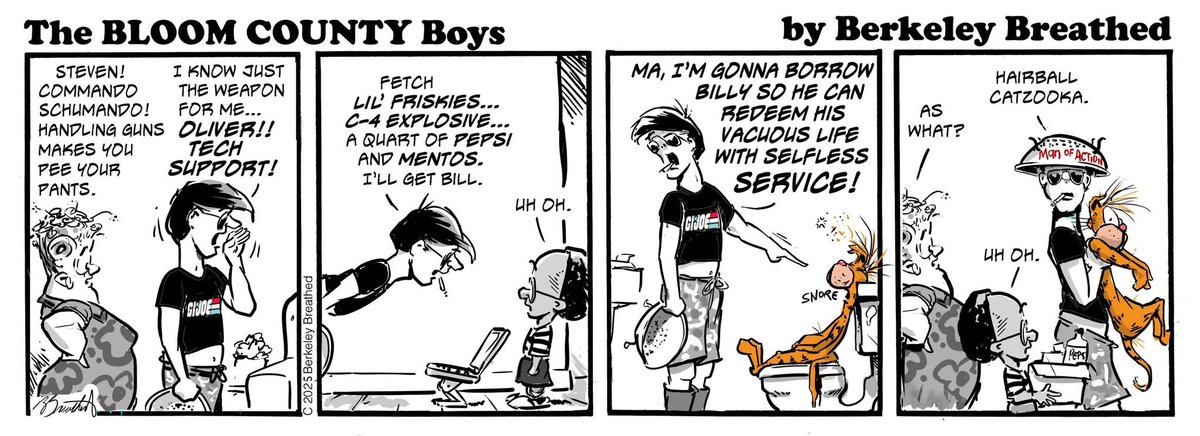 DocGene70's tweet image. #BloomCountyBoys  
#DailyComics