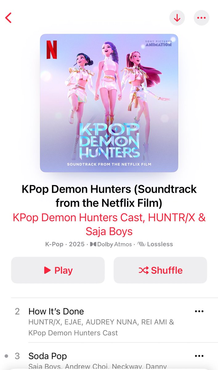 I found myself listening to the rest of the album after dropping the kids off at school and I literally get it 😂 these songs are fire!