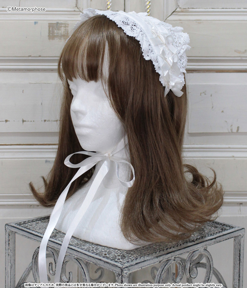 メタモルフォーゼ 明治ミルクチョコレートコラボJSK/ヘッドドレス 未使用品 にじいろの花 」ドレス