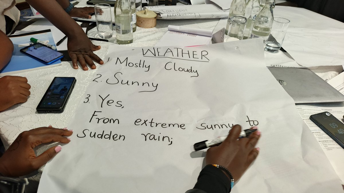 tamaniyouth's tweet image. Day 2 at the UNFPA Training in Nairobi  focused on “What is the weather? What is the climate?”
We explored local impacts of climate change &amp;amp; how youth can drive resilient futures.
#RightsForResilientFutures #YouthForClimateActions #CSEandClimateChange
@UNFPAKen @AfDB_Group