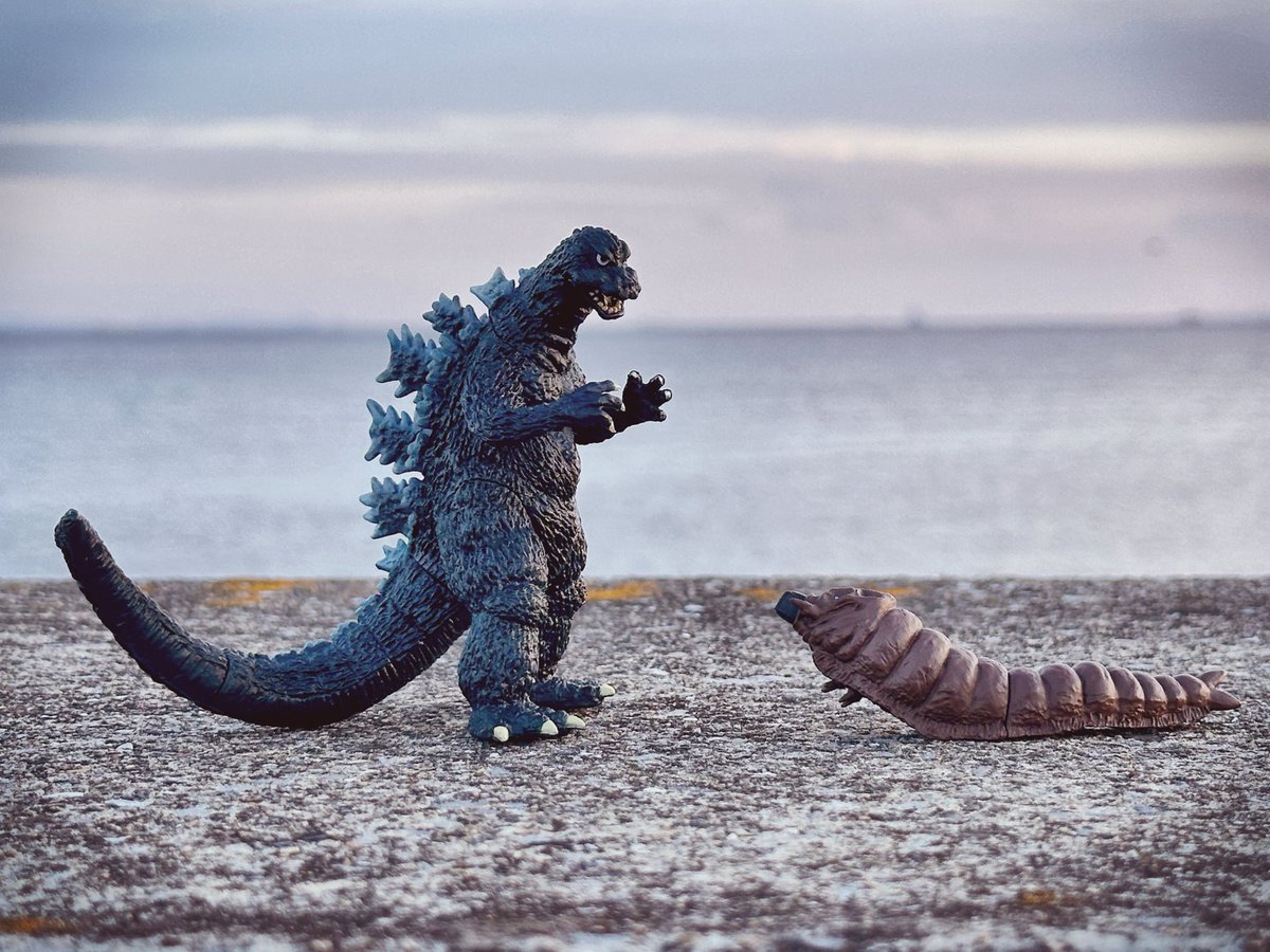 ゴジラ1964 リペイント品 HGゴジラシリーズ モスラ対ゴジラ編