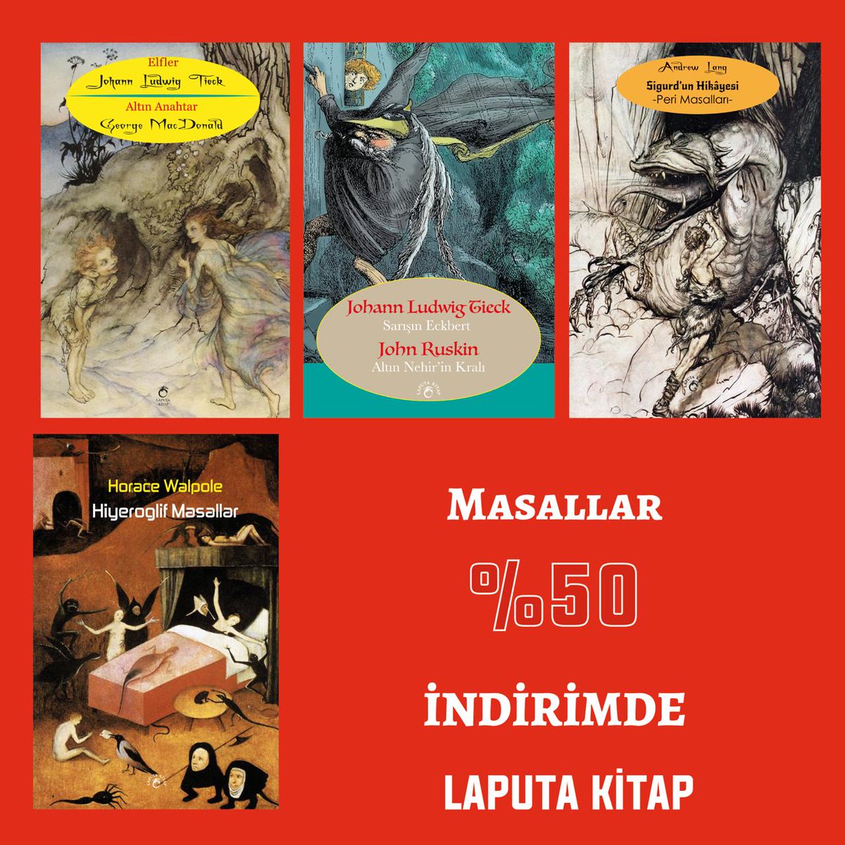 Masallar % 50 indirimde...