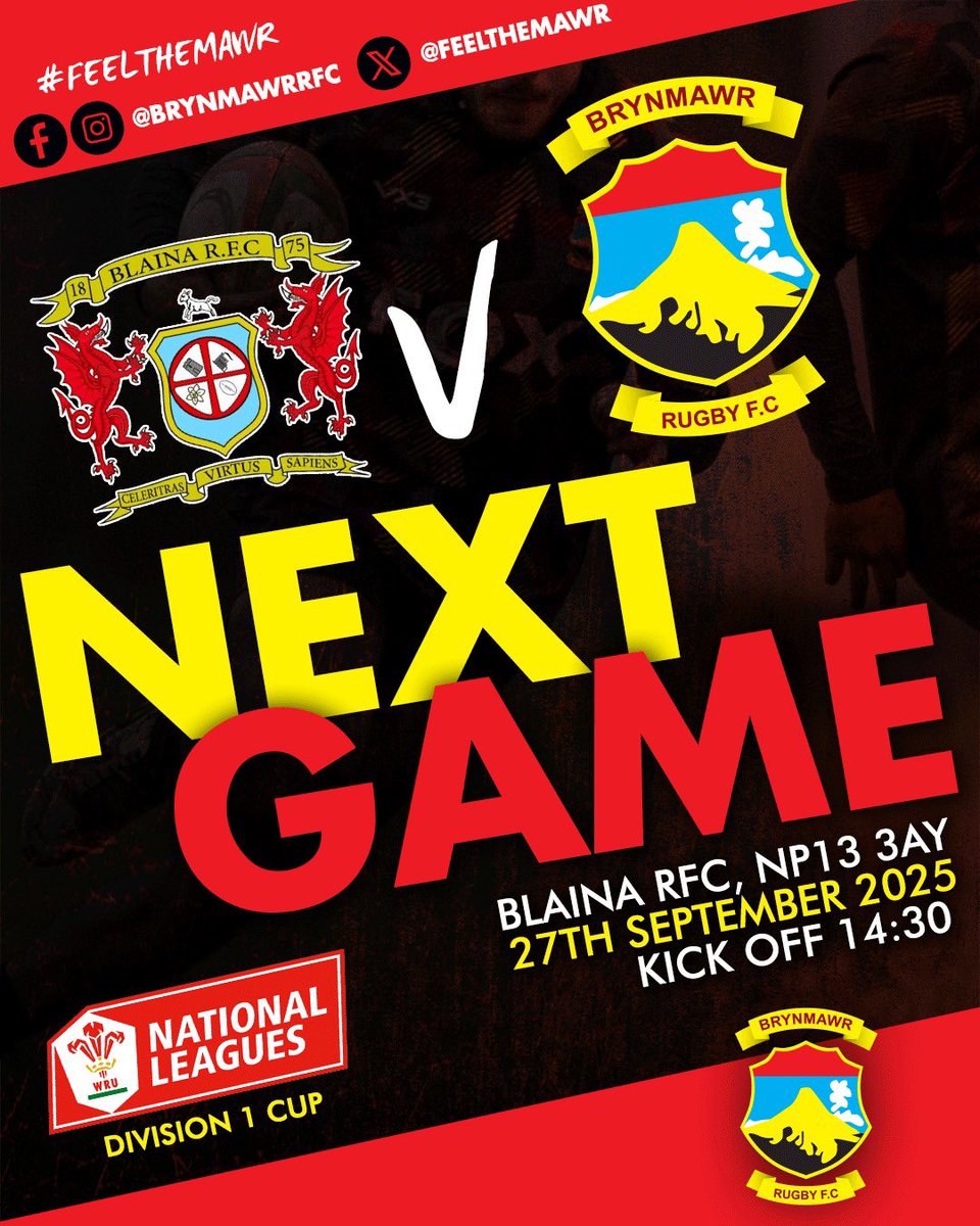 After a disappointing start to our league campaign we take a break to focus on cup rugby. 

We return to Central Park to face <a href="/LambsRfc/">Blaina RFC 🔴⚫⚪</a> in the first round of the cup