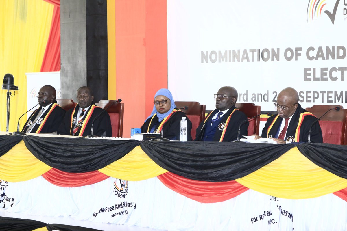 NRMOnline's tweet photo. PHOTOS: H.E President @KagutaMuseveni has been duly nominated by the Independent Electoral Commission  to run for presidency on the NRM ticket. https://t.co/rLiTjU9bwX