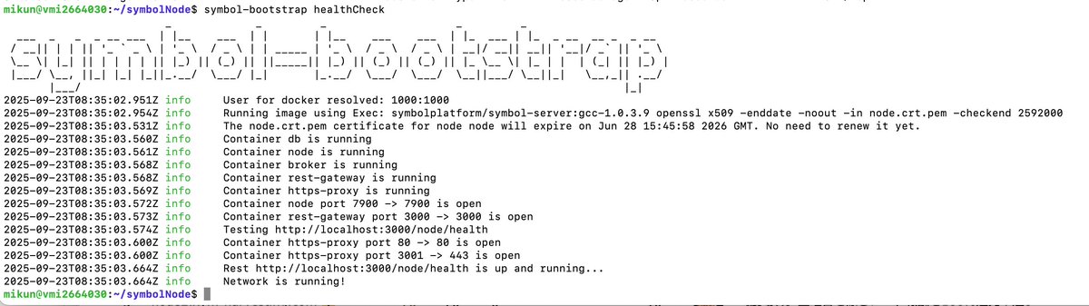 mikunNEM's tweet image. メインネット1台、テストネット2台
アプデ完了しました🥸⛓️

#Symbol #Bootstrap #Shoestring