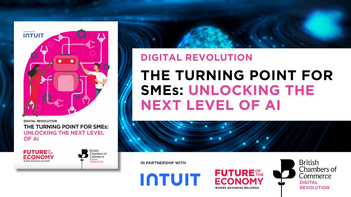🚀 AI adoption rates among SMEs are turning a corner

📊 Our latest research with <a href="/Intuit/">Intuit</a>, provider of <a href="/QuickBooks/">Intuit QuickBooks</a>, found 35% of SMEs now report actively using AI tools – up from 25% in 2024. A further 24% say they intend to adopt the new tech in the future.

💬 Our Director