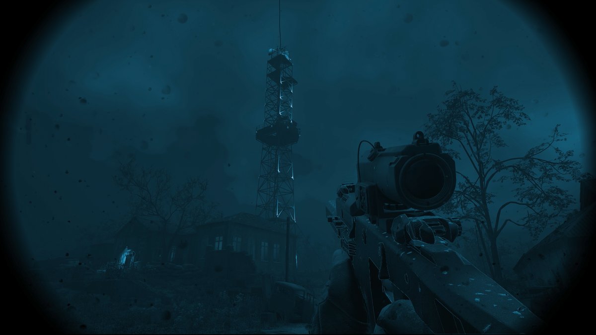 4DivinityGames's tweet photo. Stalkers, the Night of the Hunter Update is here: night vision devices, laser sight to track your targets, and offset aiming for brutal close-quarters annihilation.

From now on, don’t fear the darkness — make it fear you.

#STALKER2 #4Divinity #GSCGameWorld https://t.co/pWPDtMqAC2
