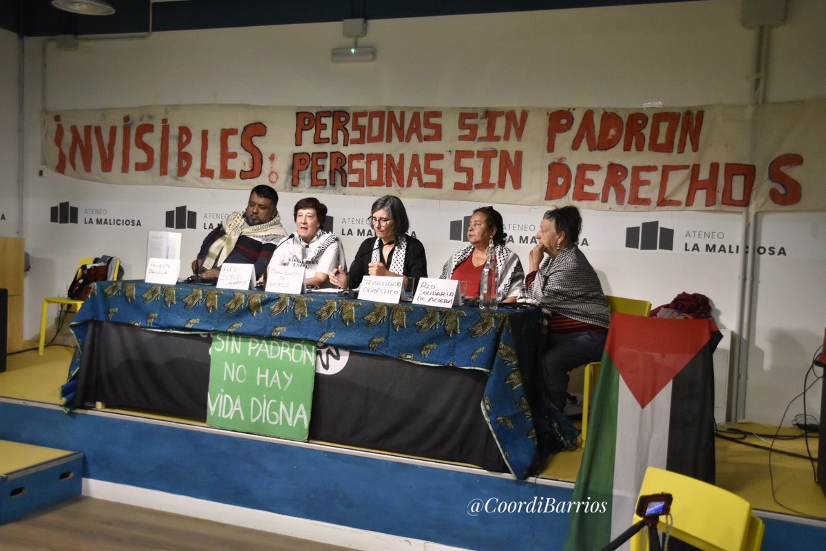 Comienza la rueda de prensa para comunicar la sentencia contra <a href="/MADRID/">Ayuntamiento Madrid</a> que el 2024 denegó la posibilidad, ejercida desde 2018, de que en colectivos sociales empadronases a personas en sus sedes.
La sentencia dice que esta medida fue hecha de manera ilegal. 
#SinPadroNOhayrecursos