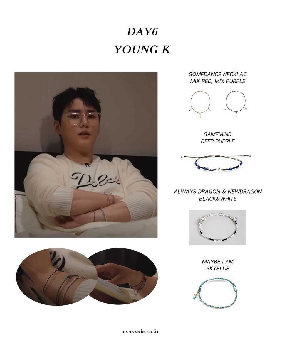 ccnmade's tweet image. [celeb] 

#DAY6 #영케이 님께서   
최창남메이드 제품을 착용해주셨습니다    

#최창남메이드 #팔찌  #ccnmade #bracelet #데이식스  #youngk