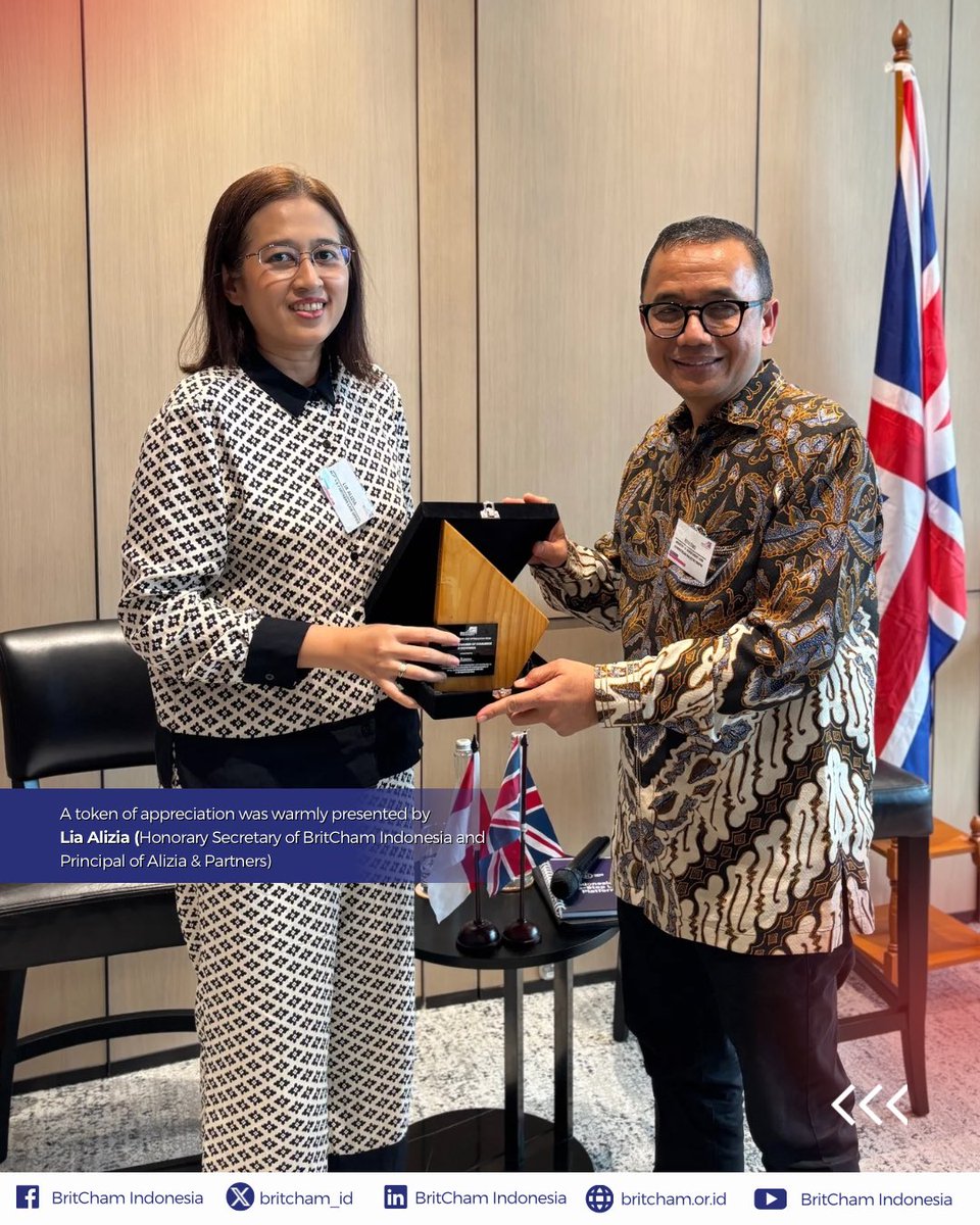 BritCham_ID's tweet image. On Thursday, 18 September 2025, BritCham Indonesia convened a Policy Briefing titled “Understanding the Implementation of PP No. 28/2025 and its Impact on OSS RBA.”

Full post — linkedin.com/posts/britcham…