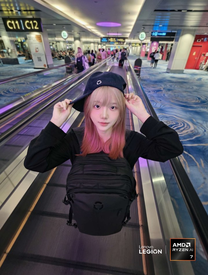 spicyuuu's tweet photo. back in japan for 2 weeks! 
bringing @lenovolegion and @amd with me xd #ad https://t.co/Z0Mp5KFwMp