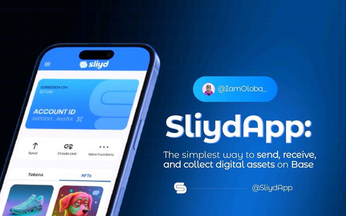 Base products are endless!

Let’s see what <a href="/SliydApp/">Sliyd</a> is solving!

Crypto has one major issue:

it's too complex to understand for new users. 

But that's about to change thanks to <a href="/SliydApp/">Sliyd</a>, the digital wallet that lets you send and receive assets through links.

Here's what