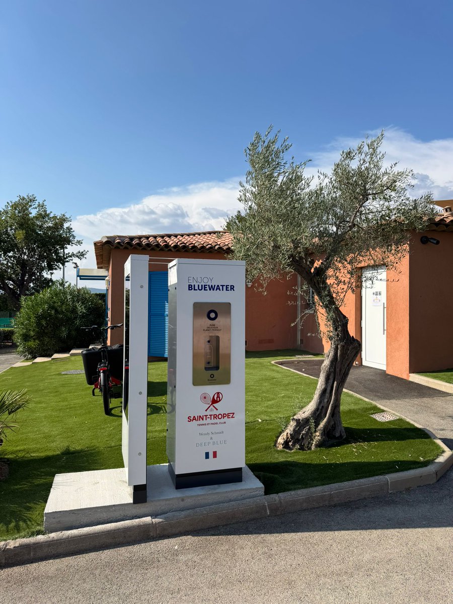 🎾💧 Game, Set, Match Against Plastic!
St. Tropez Tennis &amp; Padel Club becomes the first sports club in France to go plastic-free with Bluewater’s pure water tech. No chemicals. No microplastics. Just hydration. 🌍✨

#PlasticFree #Sustainability #Tennis