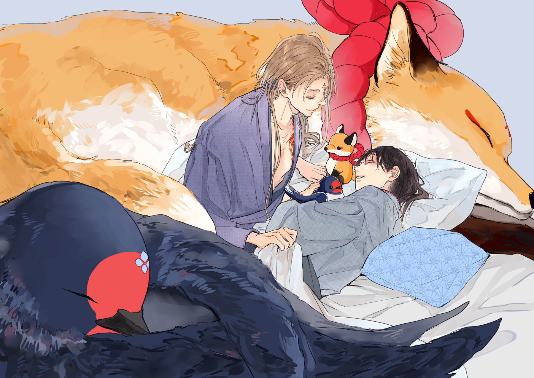 BE・BOY GOLD展　鬼は今日も雨を待つアクリルスタンドポストカード古澤エノ BE・BOY GOLD展 鬼は今日も雨を待つ ミニキャラアクリルスタンド