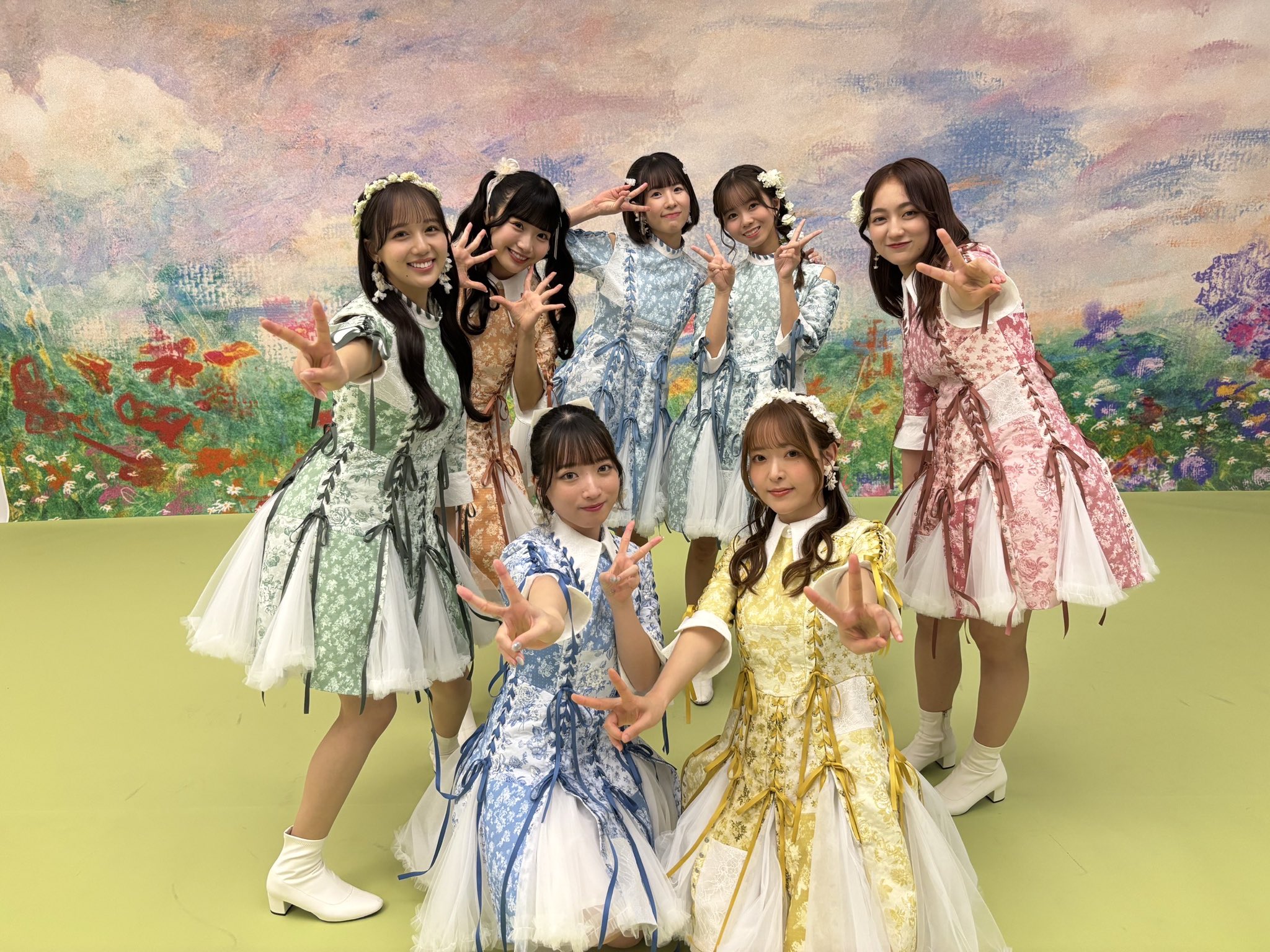 22／7(ナナブンノニジュウニ) 缶バッジ 全16種コンプセット TVアニメ「22/7 （ナナブンノニジュウニ） 」期間限定SHOPが池袋