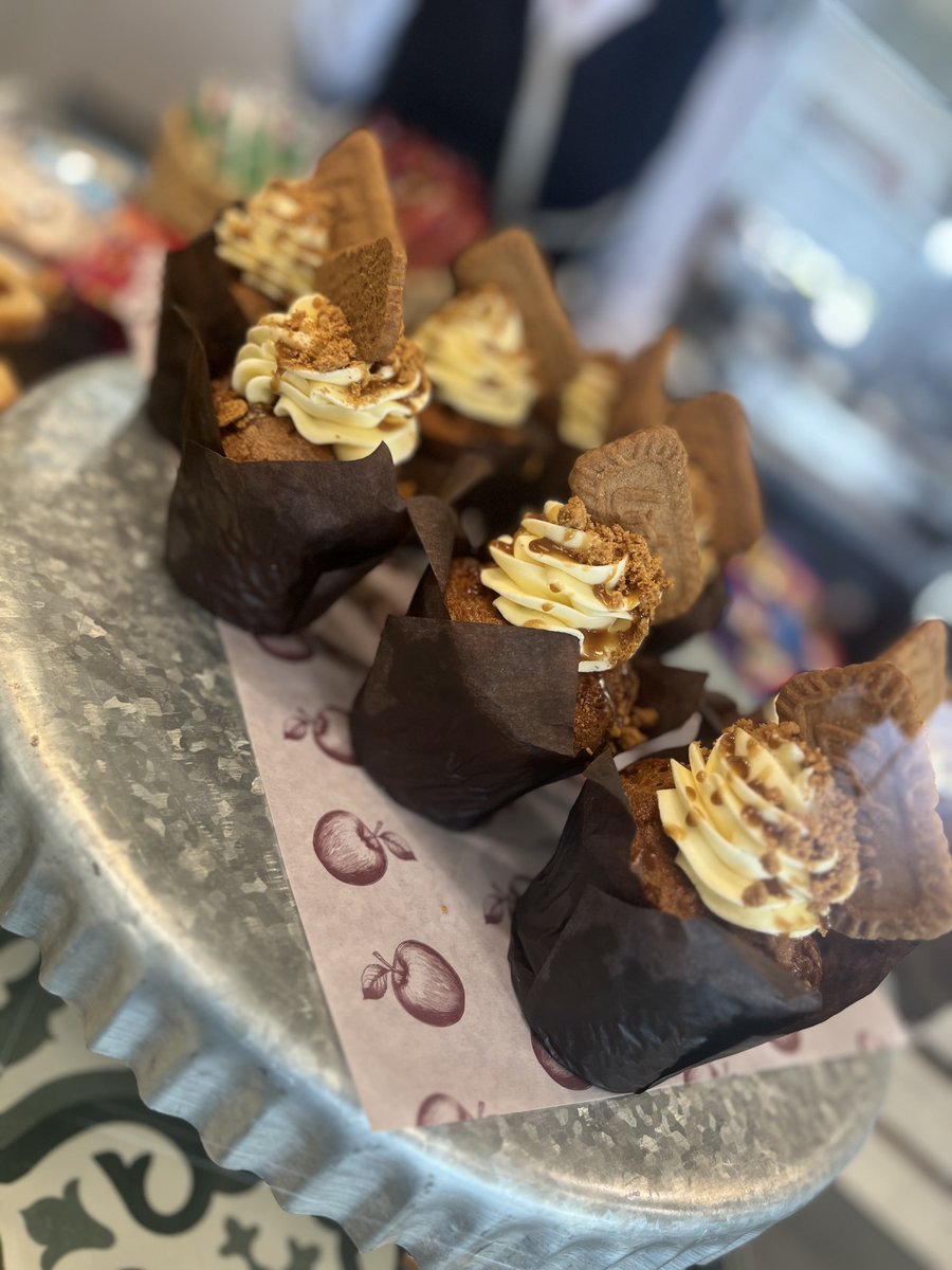 Biscoff Muffins in the 6th form Café

We additionally have Pastel de Nata &amp; Spiced Latte as part of the themed menu