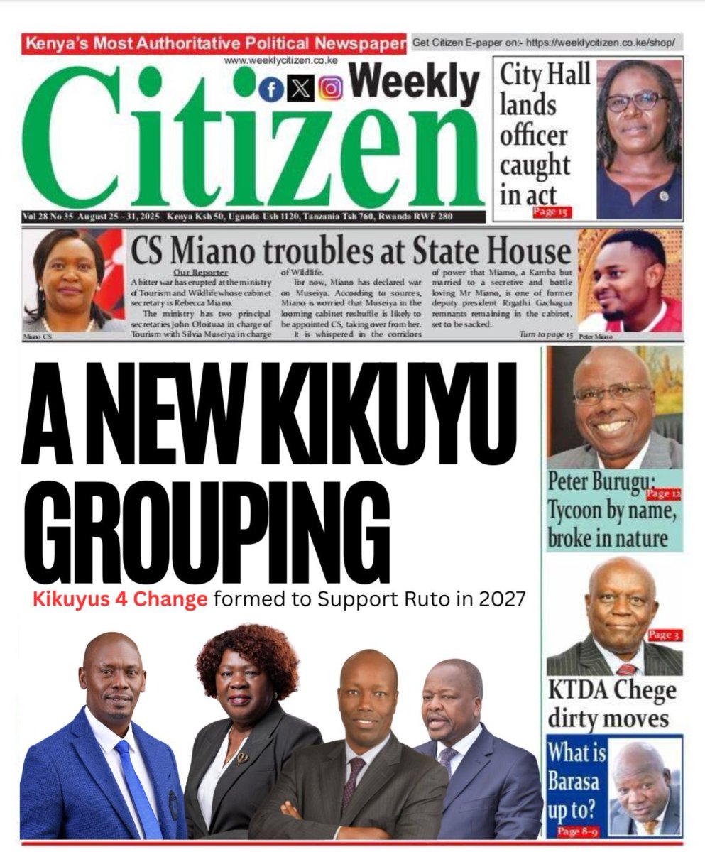 Voters no longer confuse shifting alliances with progress. They’ve seen this trick before.
#Kikuyus4Change Free KFC
Serena K4C