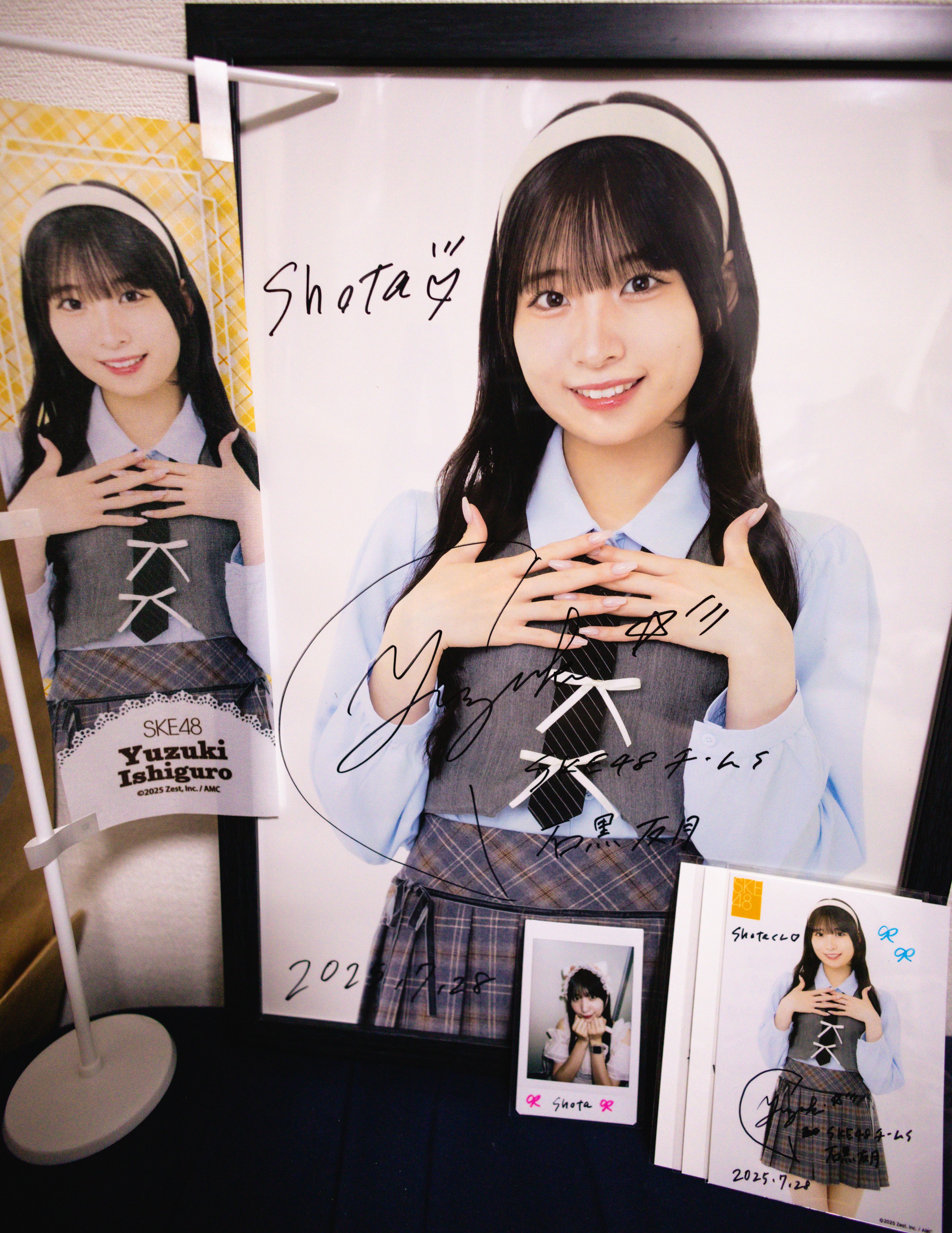 白鳥沙怜　AKB48 グッズ購入特典　直筆サイン入りチェキ Amazon.co.jp: 沙優七羽 直筆サイン入りチェキセット : おもちゃ