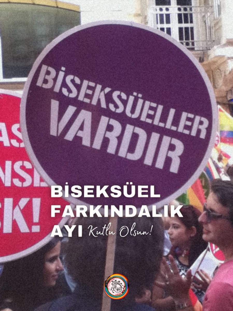 Biseksüel Farkındalık Ayı kutlu olsun! 🌈

Biseksüellik ne bir kararsızlık ne de geçici bir süreçtir; kendi başına geçerli ve gerçek bir yönelimdir.
Biseksüellerin görünürlüğünün artmasını, bifobinin son bulmasını ve herkesin kimliğini özgürce ifade edebilmesini diliyoruz.