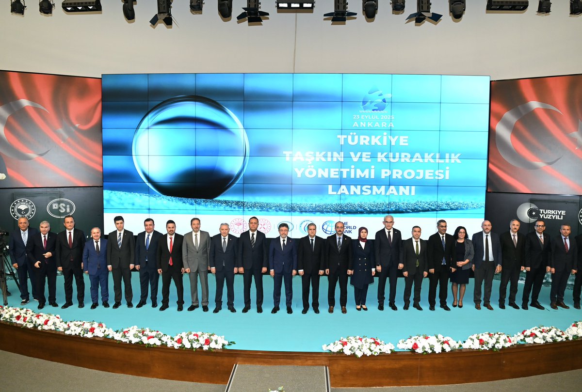 TAŞKINLAR VE KURAKLIK İÇİN 600 MİLYON DOLARLIK DEV PROJE

💧 Dünya Bankası finansmanıyla hayata geçireceğimiz Türkiye Taşkın ve Kuraklık Yönetimi Projesi ile taşkınlara karşı yeni tesisler inşa edecek, kuraklık için erken uyarı sistemleri kuracağız. Su verimliliğini artıracak