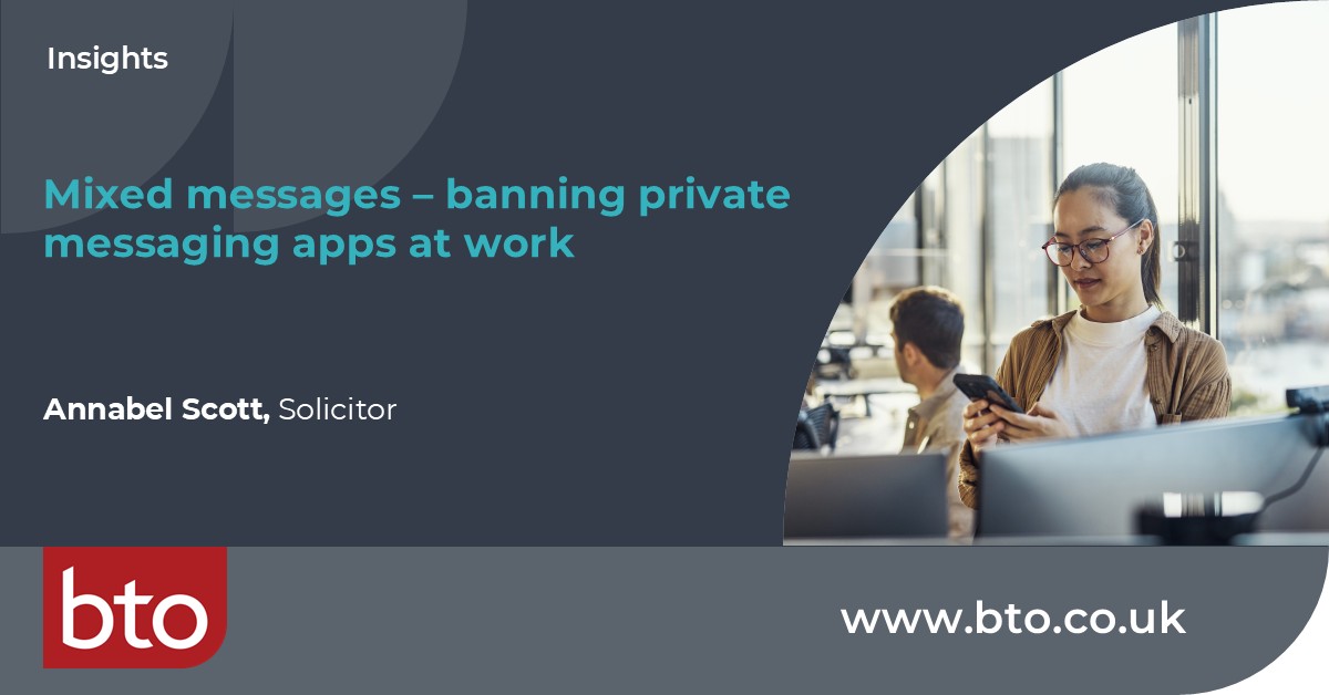 🚫📱 Should WhatsApp, Messenger &amp; Telegram be banned at work? With compliance, legal &amp; culture risks rising, NatWest already said no. Should others follow? Explore the debate &amp; solutions in our latest article: ow.ly/Pq1a50X0Hv9 #ukemplaw #workplaceculture