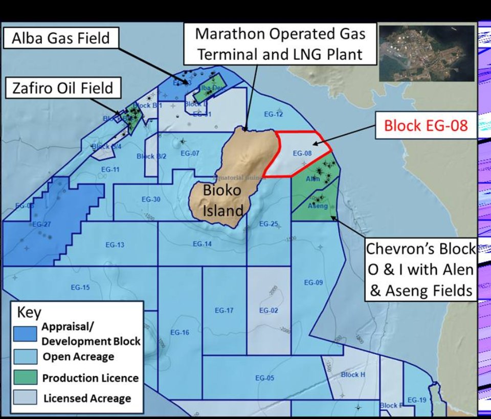 Block EG-08 is EOG

Bioko Island is a Chevron and Conoco gas mega hub which is being tied into Nigeria. 

Which major do you think the farm in will be with? #EOG