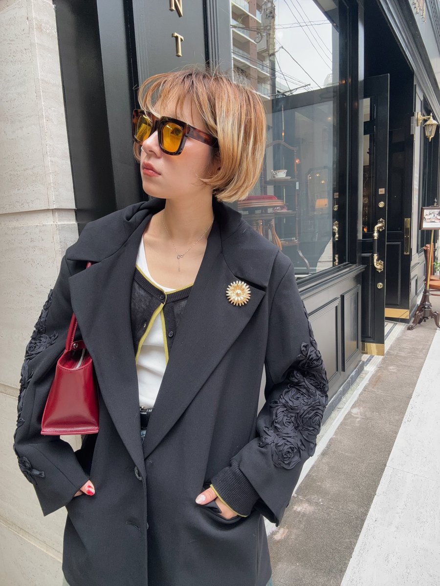 fumie=tanakaのjacketは毎シーズン可愛い、、、🐦‍⬛