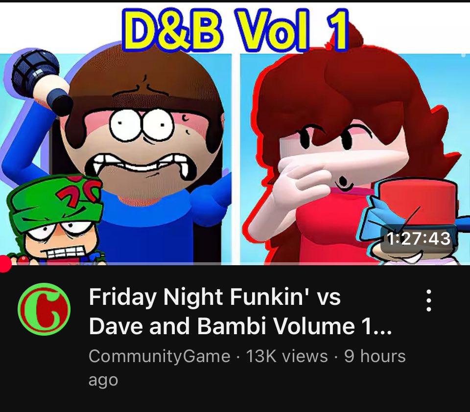 Bro is late
#daveandbambi