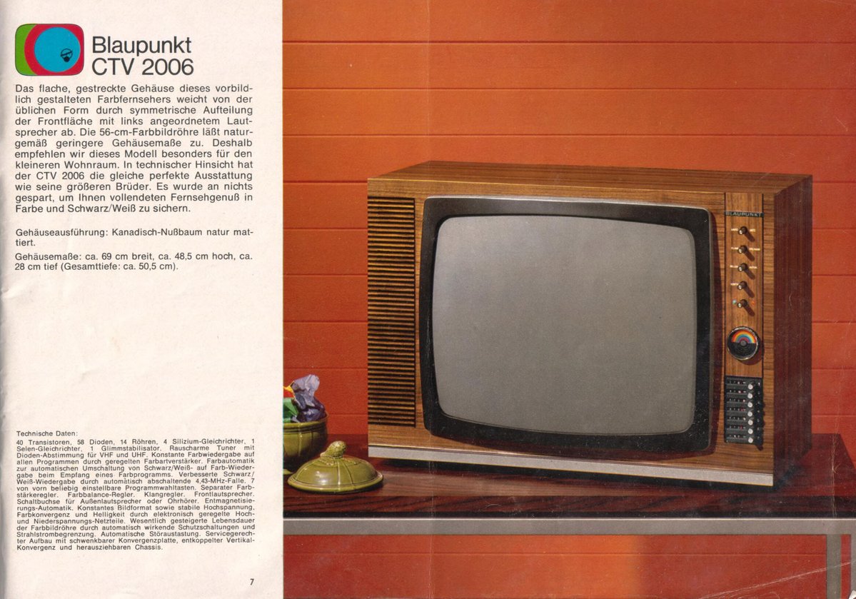 VintageMags's tweet image. Blaupunkt Katalog 1967.

#audiovisual #vintage