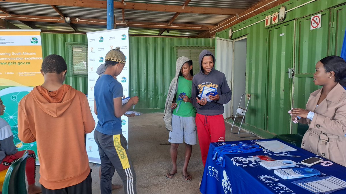 GcisWest's tweet image. Today we’re in Koringberg at The Youth Pop Centre for a Public Participation Outreach.
 Led by GCIS with partners West Coast College, IEC &amp;amp; Dept of Employment and Labour  bringing services &amp;amp; opportunities closer to the community! 
#PublicParticipation #GCIS #Youth